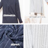 ストライプ後タックワンピース | Amulet | 詳細画像6