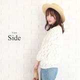 レース地♪花柄シンプルブラウス♪きれいめデザイン♪ | Amulet | 詳細画像9 