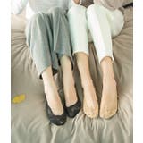 脱げない フットカバーレース地幅広ゴムでズレない 快適な履き心地ソックス | Amulet | 詳細画像16