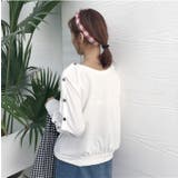 腕ボタン付きトップス | Amulet | 詳細画像7