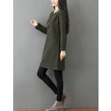 クルーネックチュニックレディースファッション春夏かわいい大人長袖上品ニット30代… | Amulet | 詳細画像13