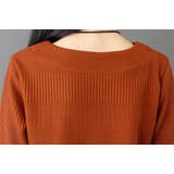 クルーネックチュニックレディースファッション春夏かわいい大人長袖上品ニット30代… | Amulet | 詳細画像6