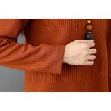 クルーネックチュニックレディースファッション春夏かわいい大人長袖上品ニット30代… | Amulet | 詳細画像7