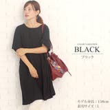 ブラック | シックボーダーワンピース韓国ファッションレディース上品シンプル大人通気性 | Amulet