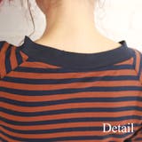 ボーダーカットソー 韓国 ファッション | Amulet | 詳細画像16 