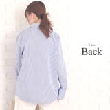 ストライプ長袖シャツ レディース シンプル | Amulet | 詳細画像10