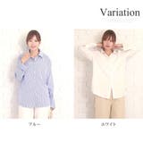 ストライプ長袖シャツ レディース シンプル | Amulet | 詳細画像5