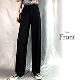 プリーツリラックスワイドパンツ ウエスト ゴム | Amulet | 詳細画像15