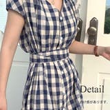 ウエストマークフレンチスリーブロングワンピース カジュアル シンプル | Amulet | 詳細画像13