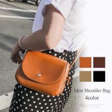 ミニショルダーバッグ PU カジュアル ミニポシェット オフィス レディース | Amulet | 詳細画像1
