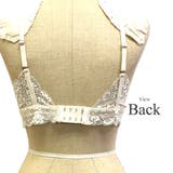 フルレースノンワイヤーブラジャー＆ショーツセット シンプル 可愛い きれいめ | Amulet | 詳細画像12 