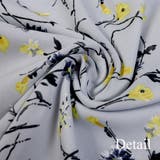 花柄ネックリボンブラウス シンプル 長袖 | Amulet | 詳細画像16 