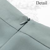 シースルーワイドパンツ 脚長効果 綺麗 シンプル ゆったり スリット  大人 | Amulet | 詳細画像14 