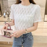 フェイクパールブラウス カジュアル 着やすい | Amulet | 詳細画像10 