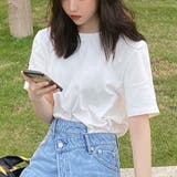 ホワイト | シンプル半袖Tシャツ おしゃれ 可愛い | Amulet