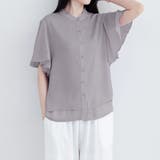 ラッフルスリーブブラウス フリル袖 シフォンブラウス | Amulet | 詳細画像13 