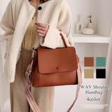 2wayショルダーハンドバッグ 収納 きれいめ カジュアル 通勤 | Amulet | 詳細画像1 