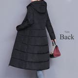 中綿ロングコート アウター カジュアル シンプル 秋 冬 レディース | Amulet | 詳細画像13