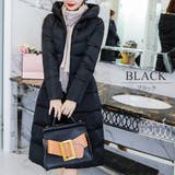 中綿ロングコート アウター カジュアル シンプル 秋 冬 レディース | Amulet | 詳細画像7