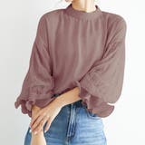 レーススリーブトップス ブラウス レース | Amulet | 詳細画像10 