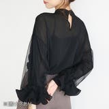 レーススリーブトップス ブラウス レース | Amulet | 詳細画像13 