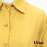 着痩せ長袖シャツ シンプル シャツ | Amulet | 詳細画像16 