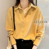 着痩せ長袖シャツ シンプル シャツ | Amulet | 詳細画像9 