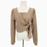 ワッシャーリボンブラウス 長袖 ブラウス | Amulet | 詳細画像13 