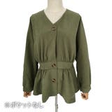 ウエストギャザーシャツ シフォンブラウス シャツ | Amulet | 詳細画像12