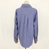 アシンメトリーストライプブラウス 長袖 レディース | Amulet | 詳細画像14 