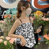 ギャザーキャミソール 大人可愛い カジュアル セクシー 普段着 春 夏 | Amulet | 詳細画像6 