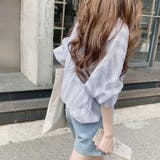 ストライプシャツ ブラウス ストライプ柄 | Amulet | 詳細画像10 