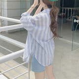 ストライプシャツ ブラウス ストライプ柄 | Amulet | 詳細画像9 