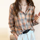 長袖チェックシャツ トップス 長袖 | Amulet | 詳細画像6 