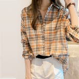 長袖チェックシャツ トップス 長袖 | Amulet | 詳細画像8 