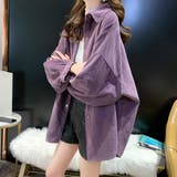 コーデュロイブラウス トップス 長袖 | Amulet | 詳細画像9 