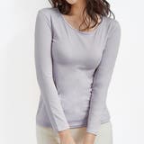 ライトグレー | 微起毛インナーカットソー インナー カットソー | Amulet