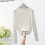 ハイネックシアーインナー シアートップス 立ち襟 | Amulet | 詳細画像13 