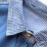 デニム風パッチワークブラウス レディース シャツ | Amulet | 詳細画像11 