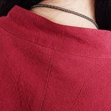ノーカラーシャツワンピース レディース 長袖 | Amulet | 詳細画像16