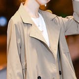 シンプルトレンチコート レディース アウター | Amulet | 詳細画像10 