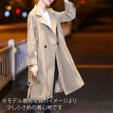 シンプルトレンチコート レディース アウター | Amulet | 詳細画像12 