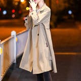 シンプルトレンチコート レディース アウター | Amulet | 詳細画像2 