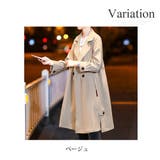 シンプルトレンチコート レディース アウター | Amulet | 詳細画像5 