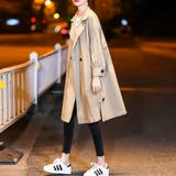 シンプルトレンチコート レディース アウター | Amulet | 詳細画像8 