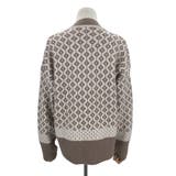 ダイヤ柄ニットカーディガン レディース 長袖 | Amulet | 詳細画像16 