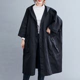 ビッグシルエットトレンチコート レディース ロング丈 | Amulet | 詳細画像11 