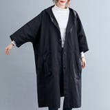 ビッグシルエットトレンチコート レディース ロング丈 | Amulet | 詳細画像2 