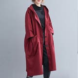 ビッグシルエットトレンチコート レディース ロング丈 | Amulet | 詳細画像3 