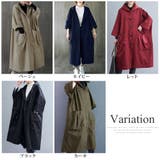 ビッグシルエットトレンチコート レディース ロング丈 | Amulet | 詳細画像5 